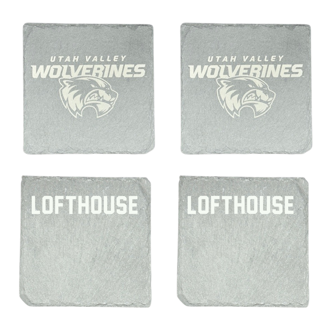 Utah Valley University Wrestling Stone Coaster (4 Pack)  - Tanner Lofthouse