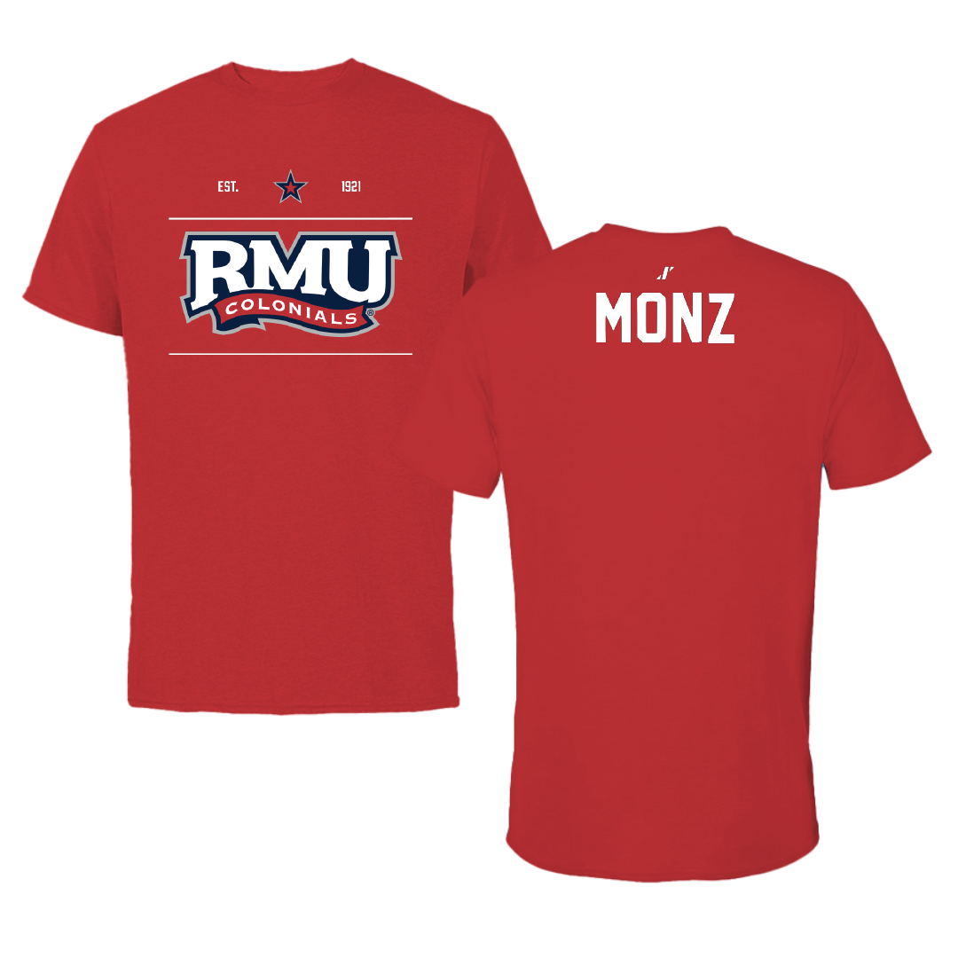 Robert Morris University TF and XC Red General Tee - Dea Monz