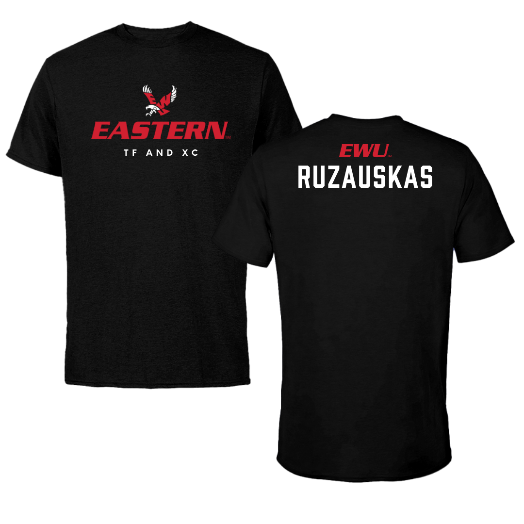 Eastern Washington University TF and XC Black Eastern Tee - Natalie Ruzauskas