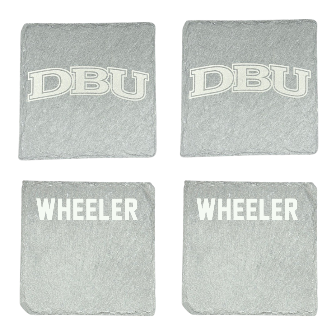 Dallas Baptist University TF and XC Stone Coaster (4 Pack)  - Cierra Wheeler