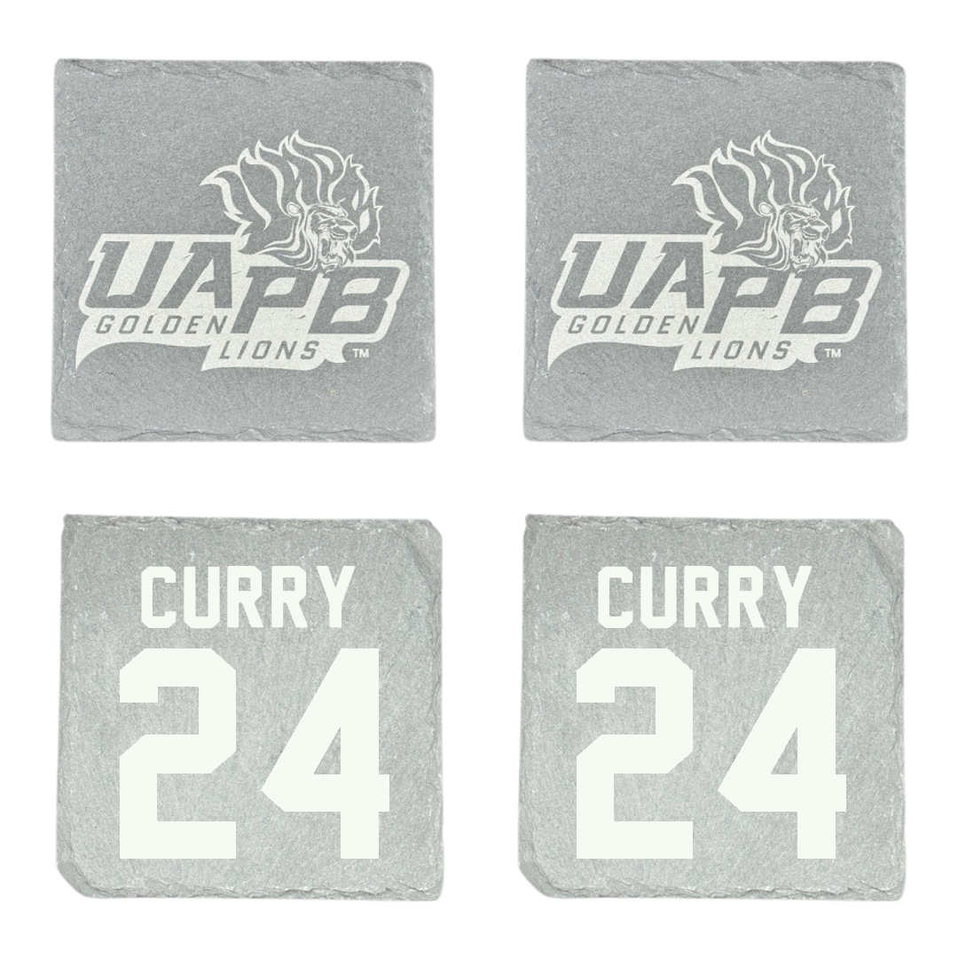 University of Arkansas-Pine Bluff Football Stone Coaster (4 Pack)  - #24 BJ Curry