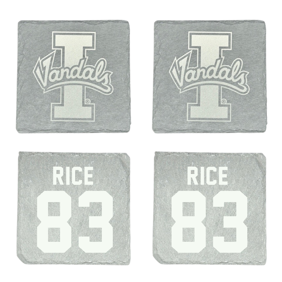 University of Idaho Football Stone Coaster (4 Pack)  - #83 Brayden Rice