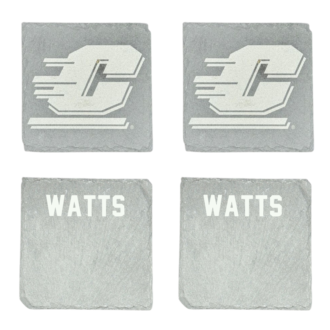 Central Michigan University TF and XC Stone Coaster (4 Pack)  - Robyn Watts