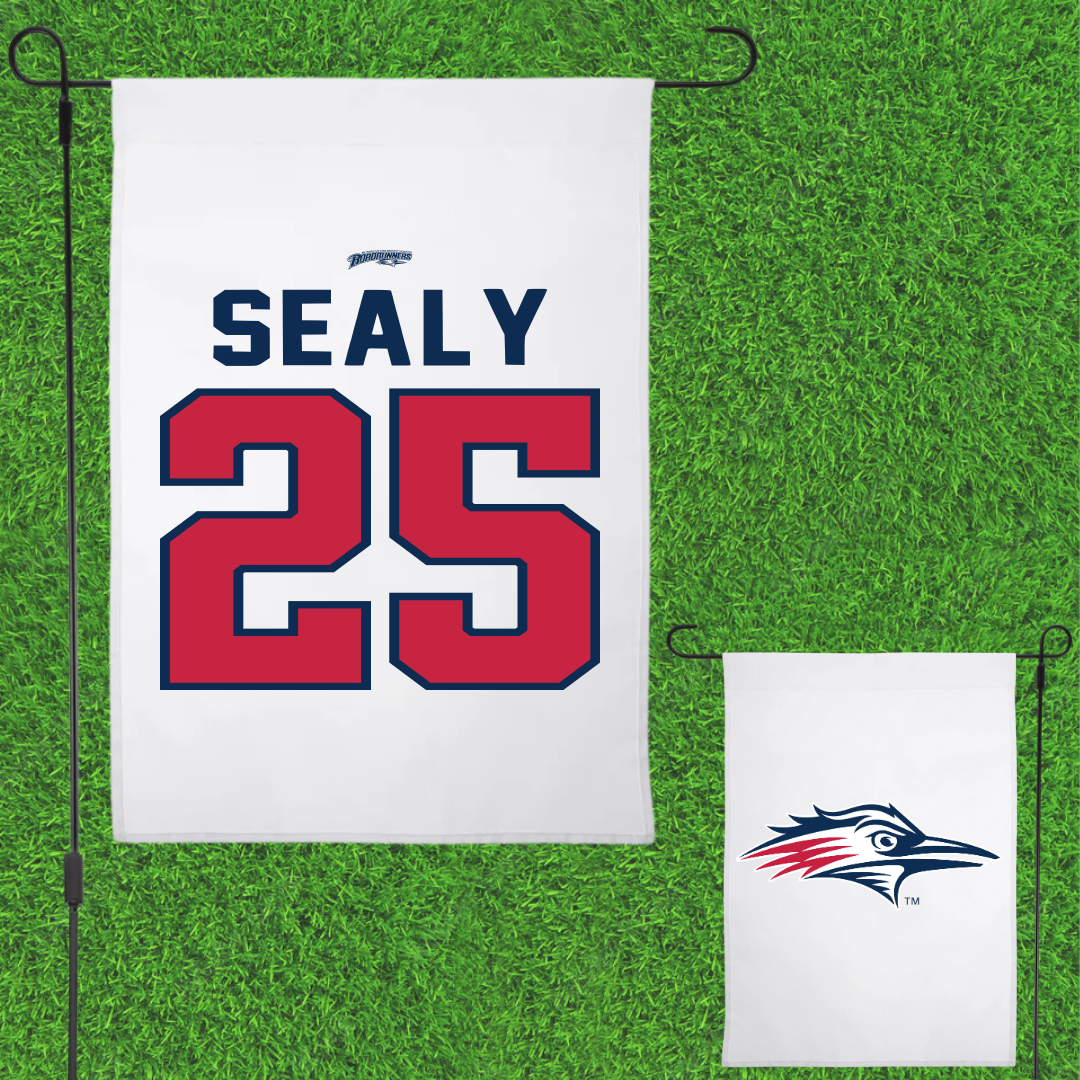 Metropolitan State University of Denver Basketball White Garden Flag - #25 Brianna Sealy