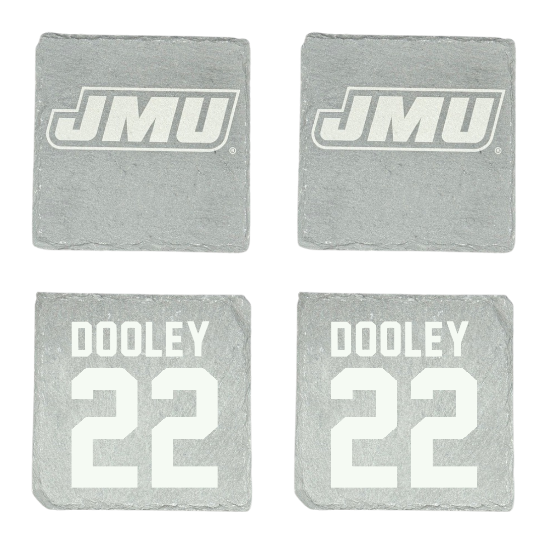 James Madison University Baseball Stone Coaster (4 Pack)  - #22 Ryan Dooley