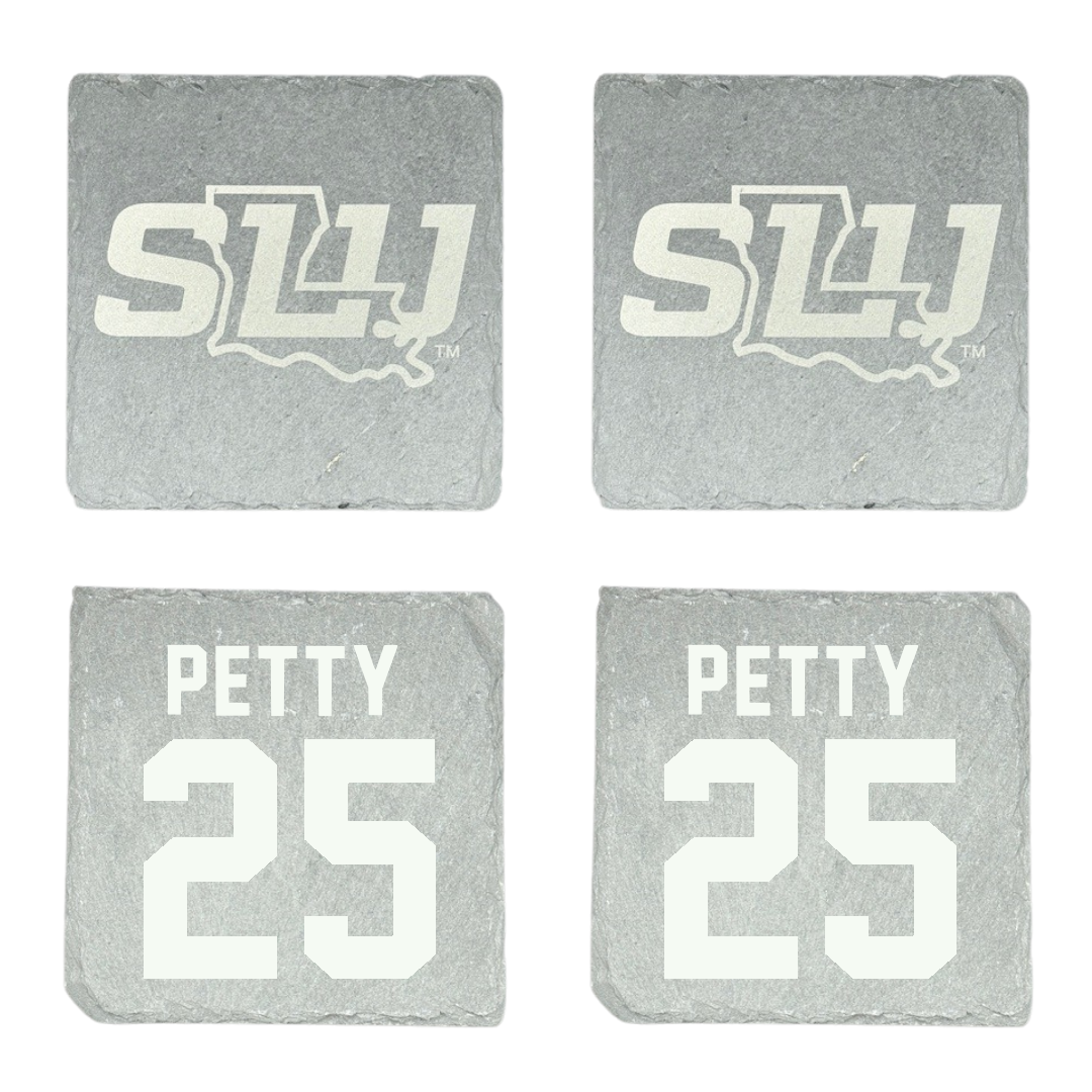 Southeastern Louisiana University Beach Volleyball Stone Coaster (4 Pack)  - #25 Carley Petty