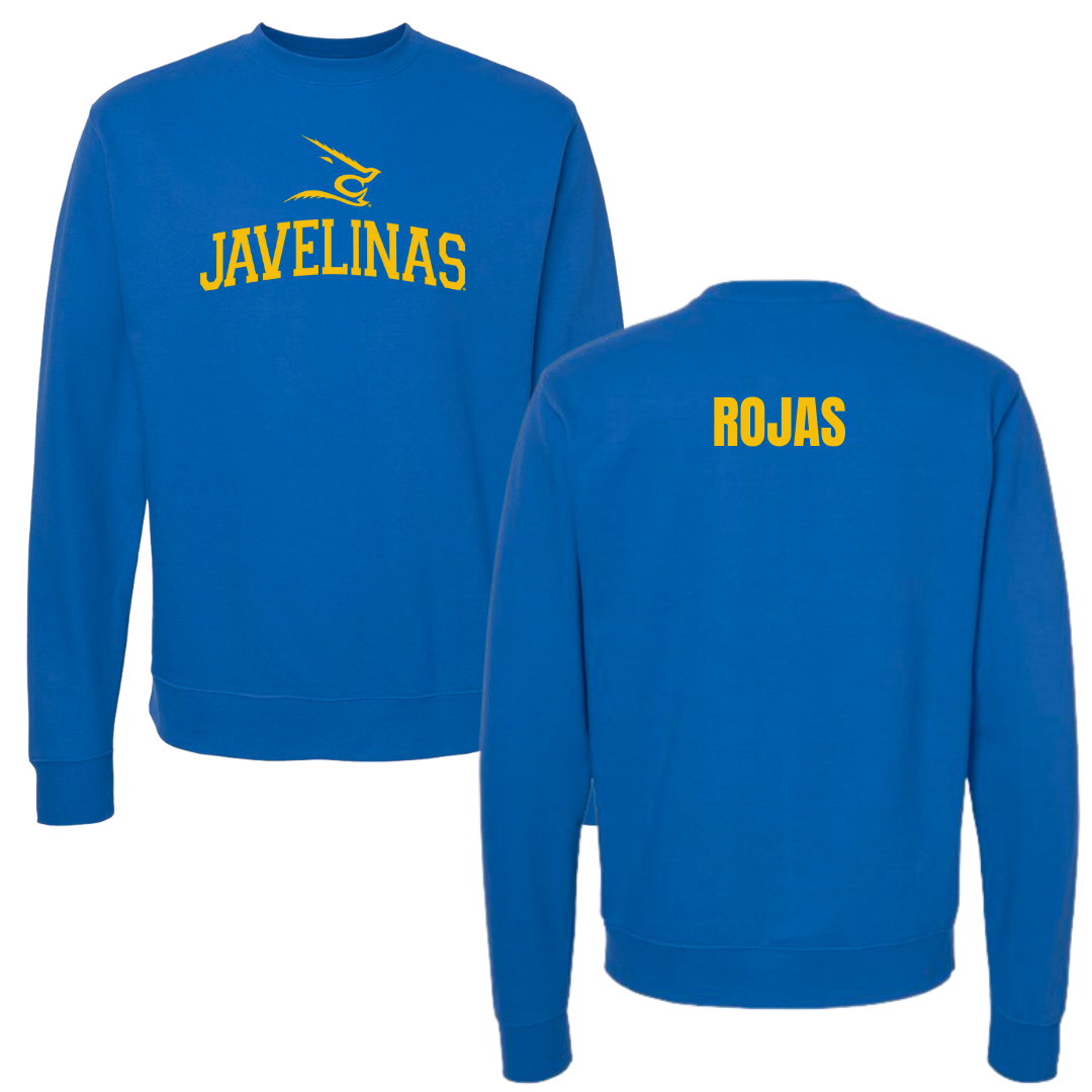 Texas A&M University-Kingsville Golf Blue Crewneck - Alessia Rojas