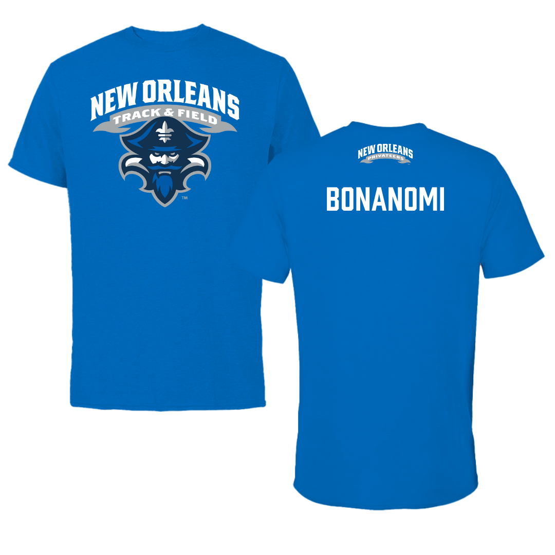 University of New Orleans TF and XC Blue Tee - Irene Bonanomi