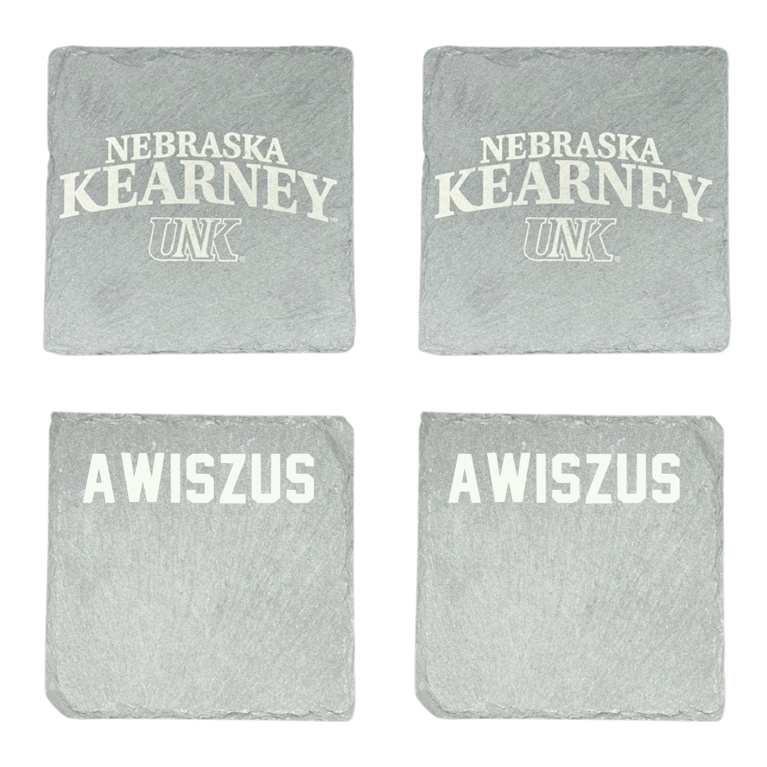 University of Nebraska at Kearney Wrestling Stone Coaster (4 Pack)  - Jacob Awiszus