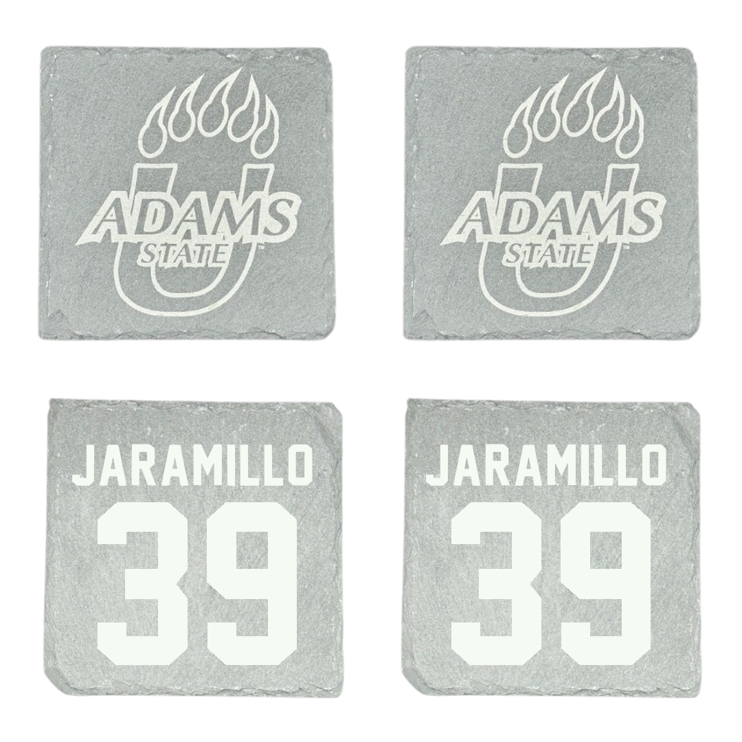 Adams State University Soccer Stone Coaster (4 Pack)  - #39 Cassandra Jaramillo