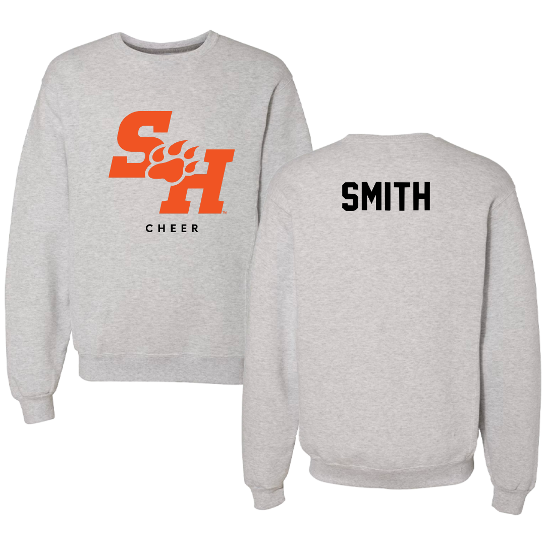 Sam Houston State University Cheer Gray Crewneck - Tyler Smith