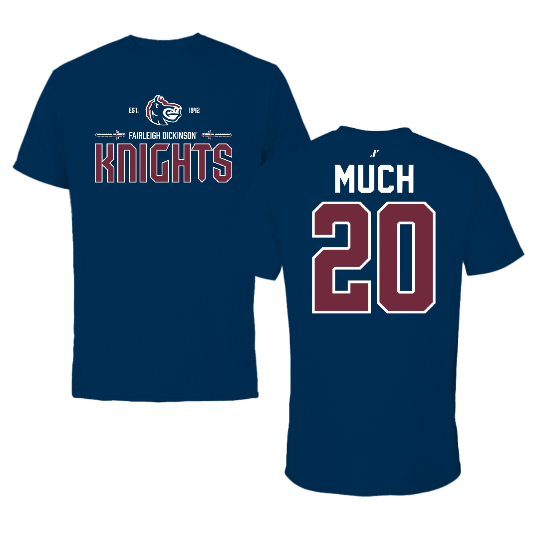 Fairleigh Dickinson University-Metropolitan Campus Volleyball Navy General Performance Tee - #20 Jessica Much