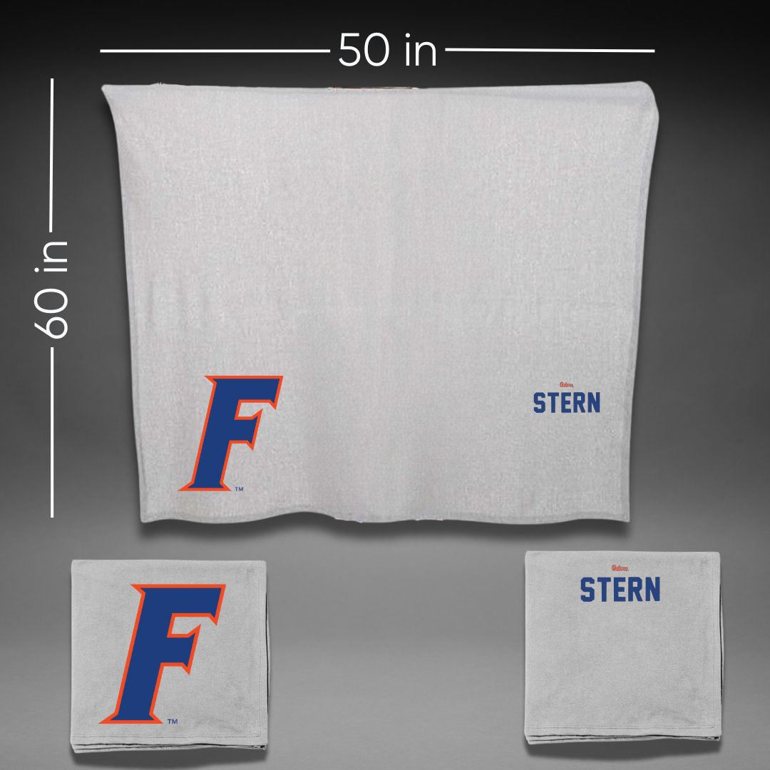 University of Florida TF and XC Gray Blanket - Josh Stern