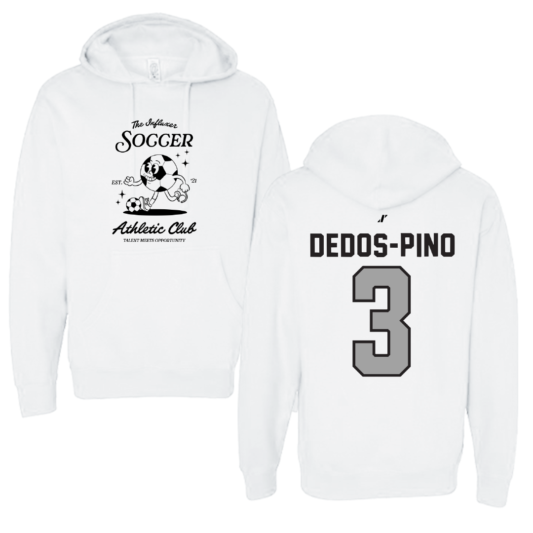 Soccer White Influxer Athletic Club Hoodie - #3 Yarelis Dedos-Pino
