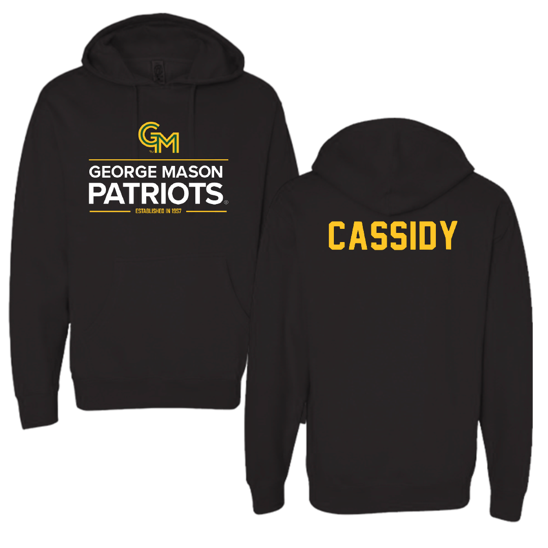 George Mason University Wrestling Black General Hoodie - Kaden Cassidy