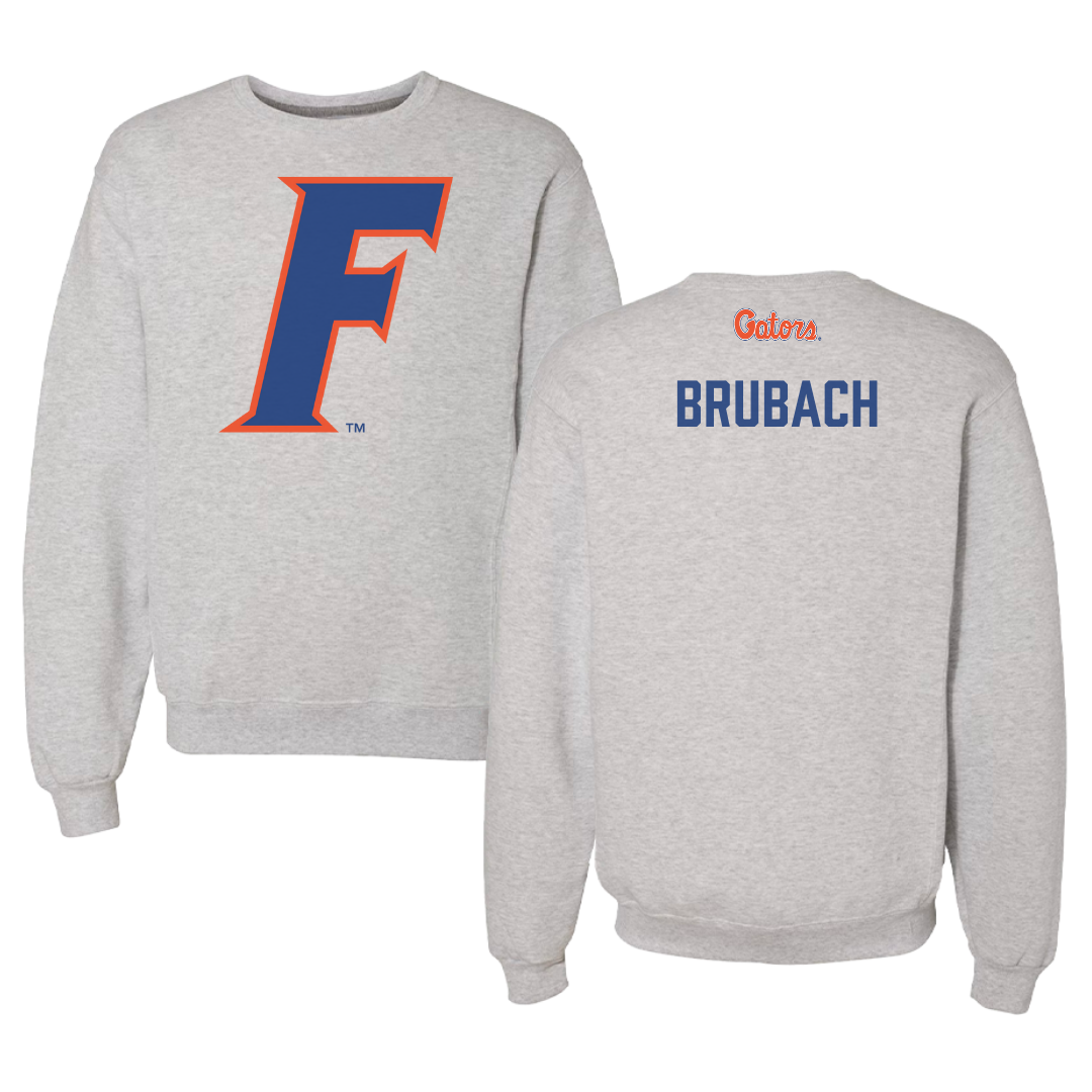 University of Florida Gymnastics Gray Crewneck - Lori Brubach