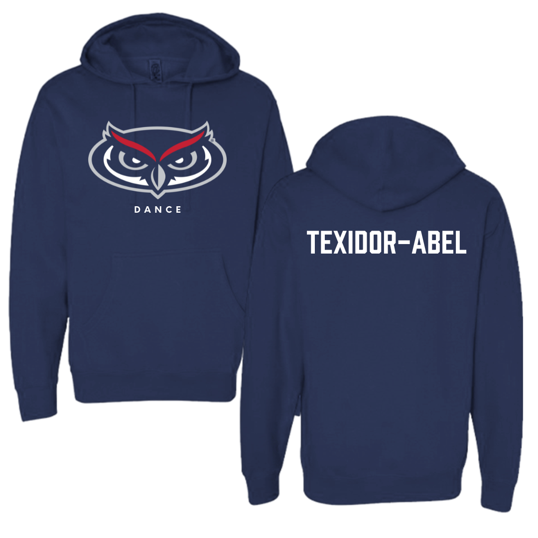 Florida Atlantic University Dance Navy Mascot Hoodie - Alex Texidor-Abel