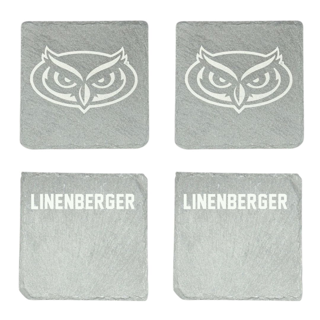 Florida Atlantic University Cheer Stone Coaster (4 Pack)  - Lauren Linenberger