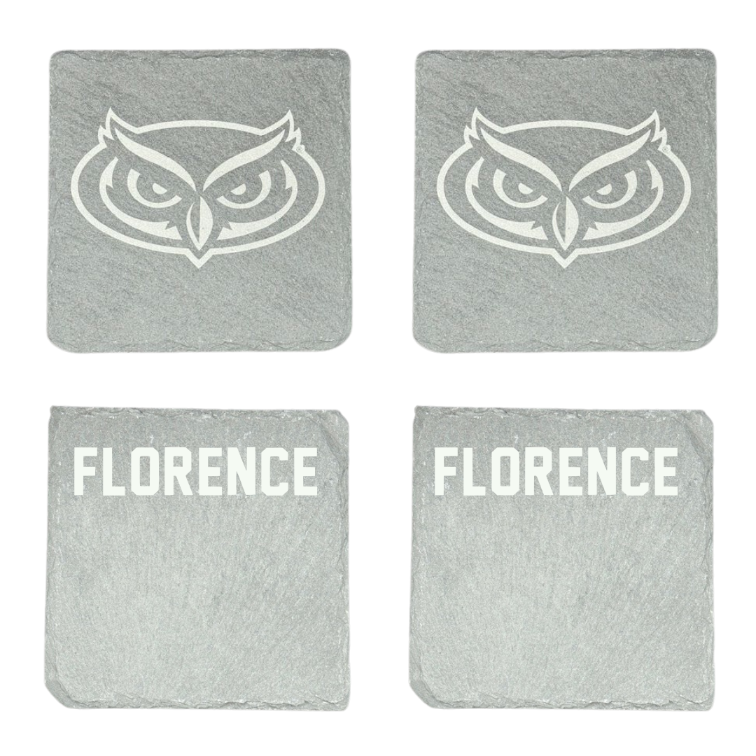 Florida Atlantic University Golf Stone Coaster (4 Pack)  - Olivia Florence