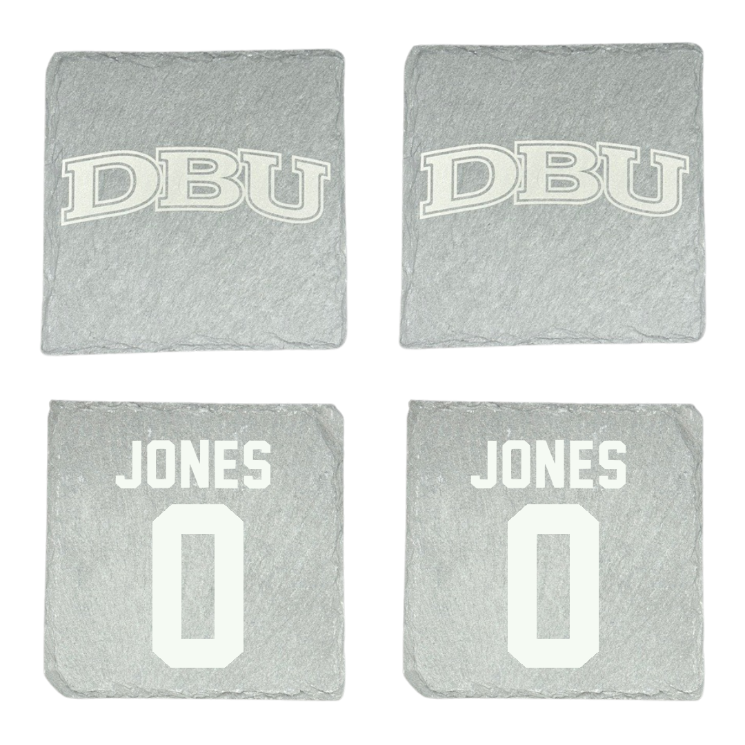 Dallas Baptist University Soccer Stone Coaster (4 Pack)  - #0 Samantha Jones