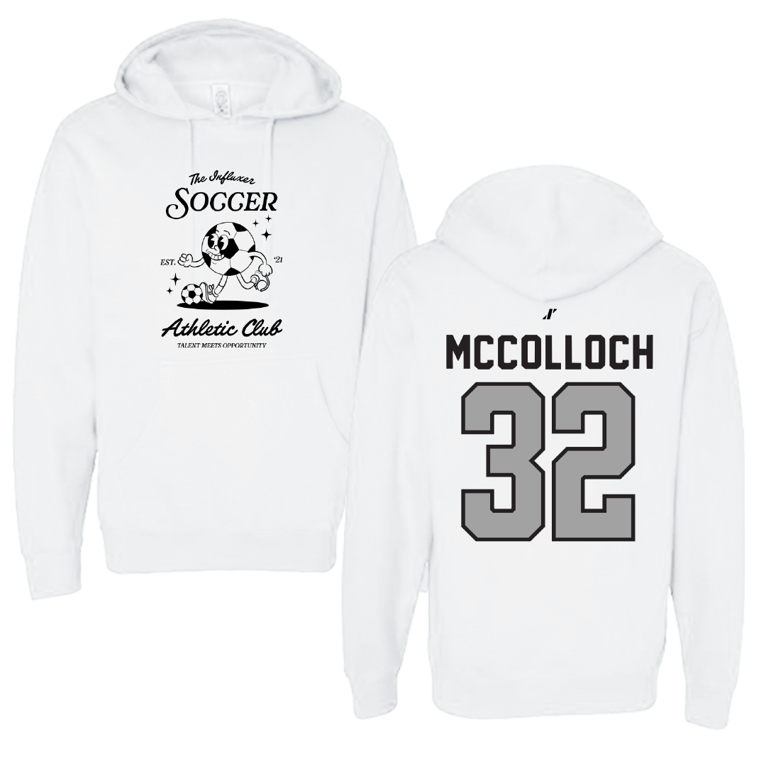 Soccer White Influxer Athletic Club Hoodie - #32 Cameron McColloch