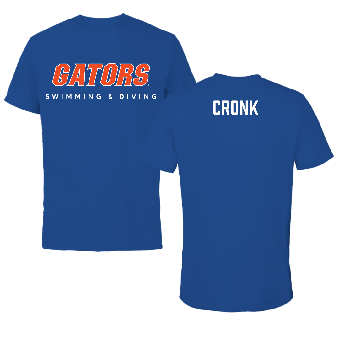 University of Florida Swimming & Diving True Royal Tee - Micayla Cronk