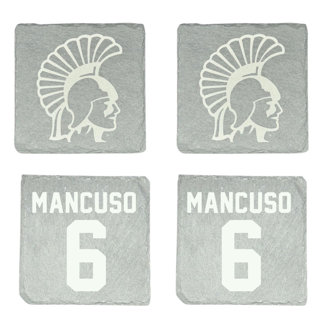 Winona State University Softball Stone Coaster (4 Pack)  - #6 Tiegan Mancuso