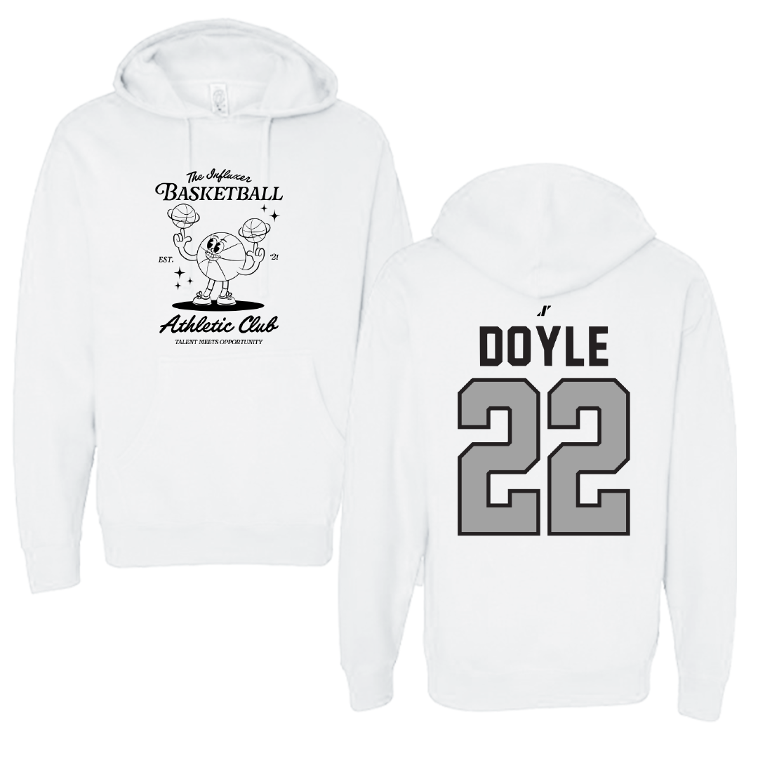 Basketball White Influxer Athletic Club Hoodie - #22 Alecia Doyle