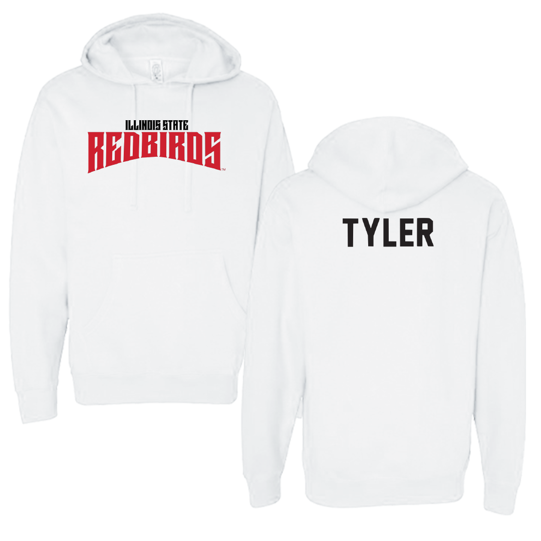 Illinois State University Swimming & Diving White Classic Hoodie - Chloe Tyler