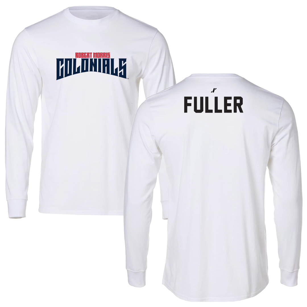 Robert Morris University TF and XC White Classic Long Sleeve - Morgan Fuller