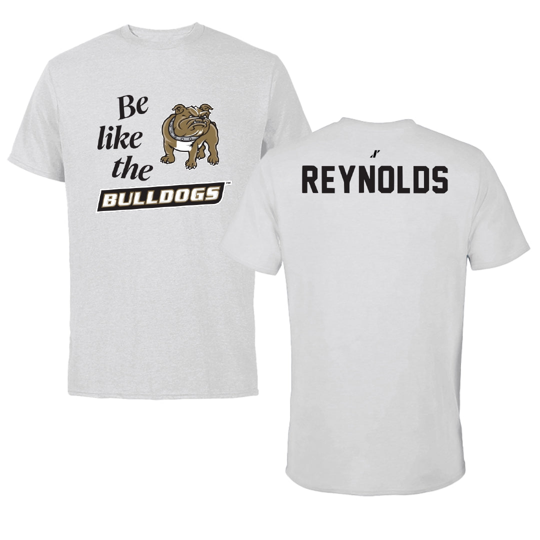 Bryant University TF and XC Light Gray Be Like Us Performance Tee - Dawson Reynolds