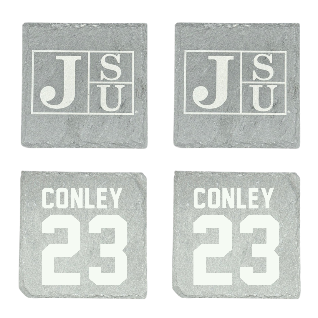 Jackson State University Football Stone Coaster (4 Pack)  - #23 Kierrie Conley