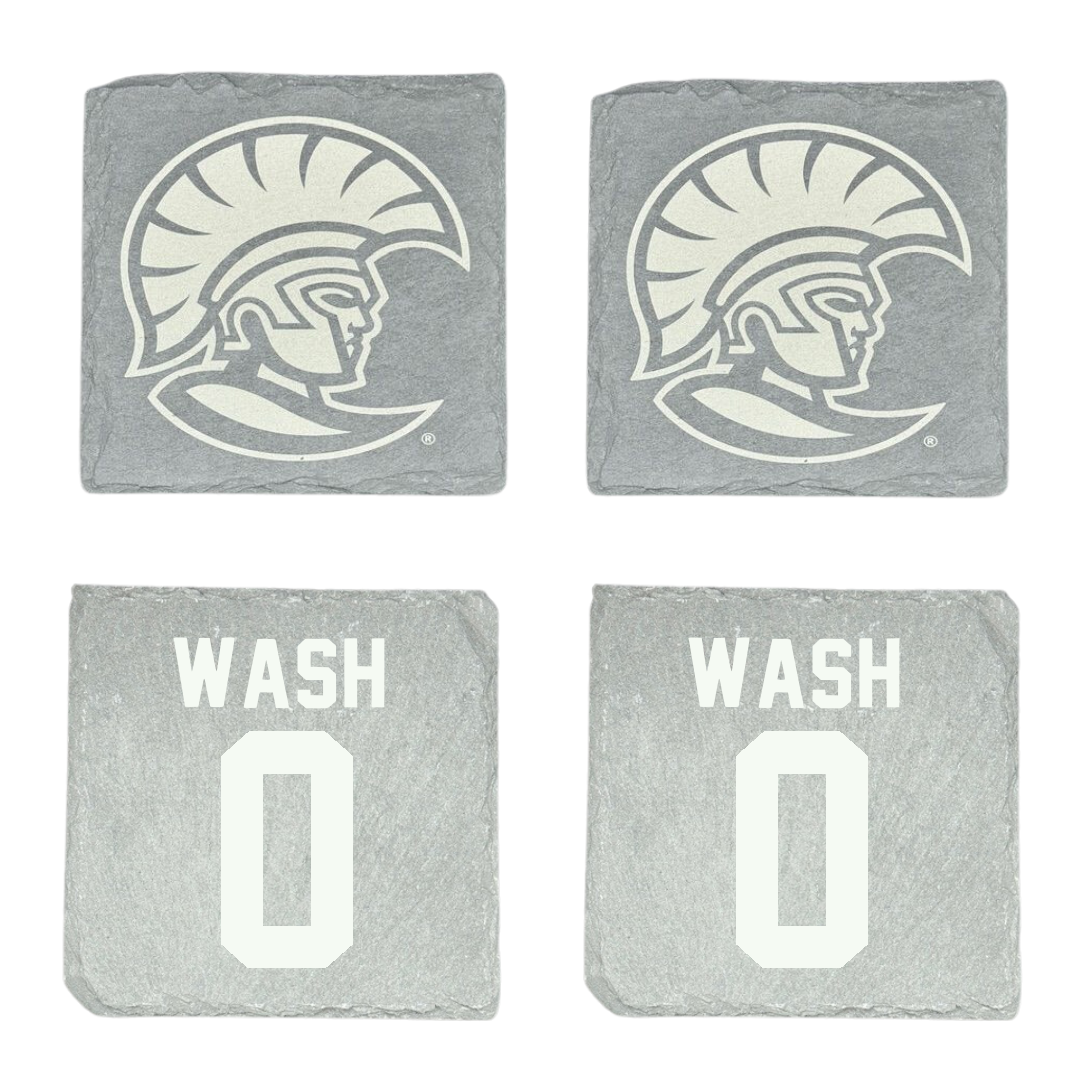 University of Tampa Baseball Stone Coaster (4 Pack)  - #0 Logan Wash