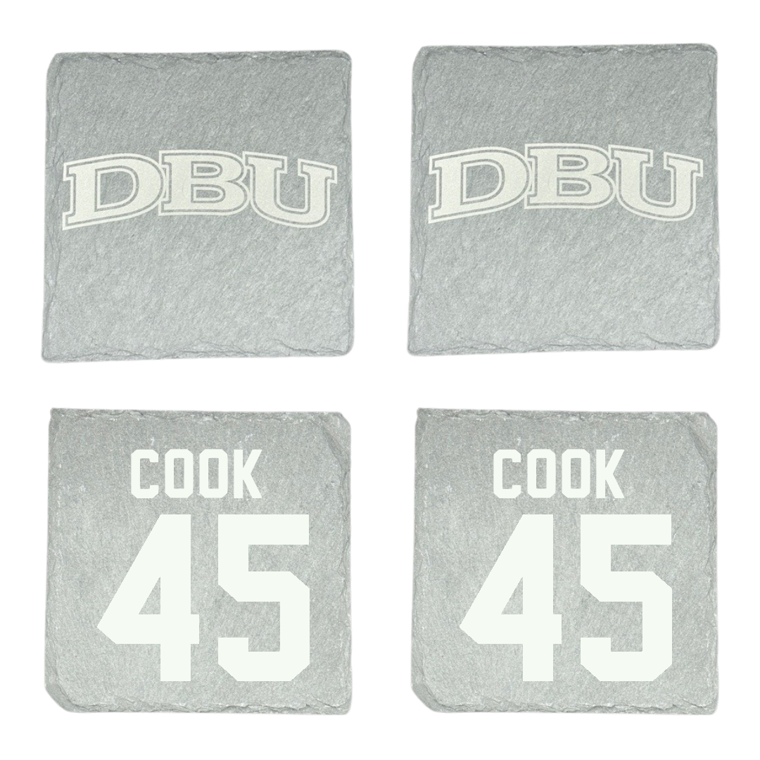 Dallas Baptist University STUNT Stone Coaster (4 Pack)  - #45 Janae Cook