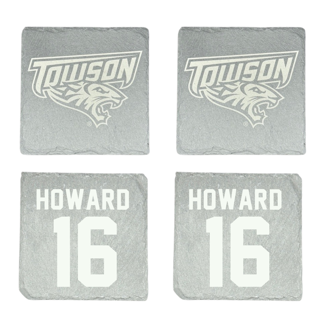 Towson University Field Hockey Stone Coaster (4 Pack)  - #16 Madisyn Howard