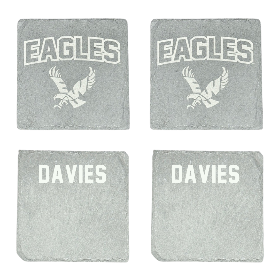 Eastern Washington University TF and XC Stone Coaster (4 Pack)  - Rhiannon Davies