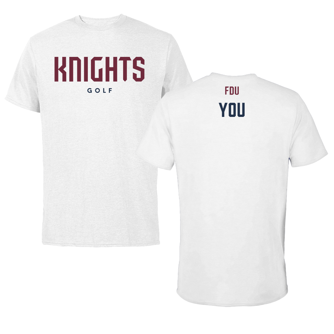 Fairleigh Dickinson University-Metropolitan Campus Golf White Tee - Kaitlyn You