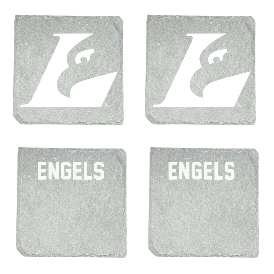 University of Wisconsin-La Crosse Gymnastics Stone Coaster (4 Pack)  - Morgan Engels