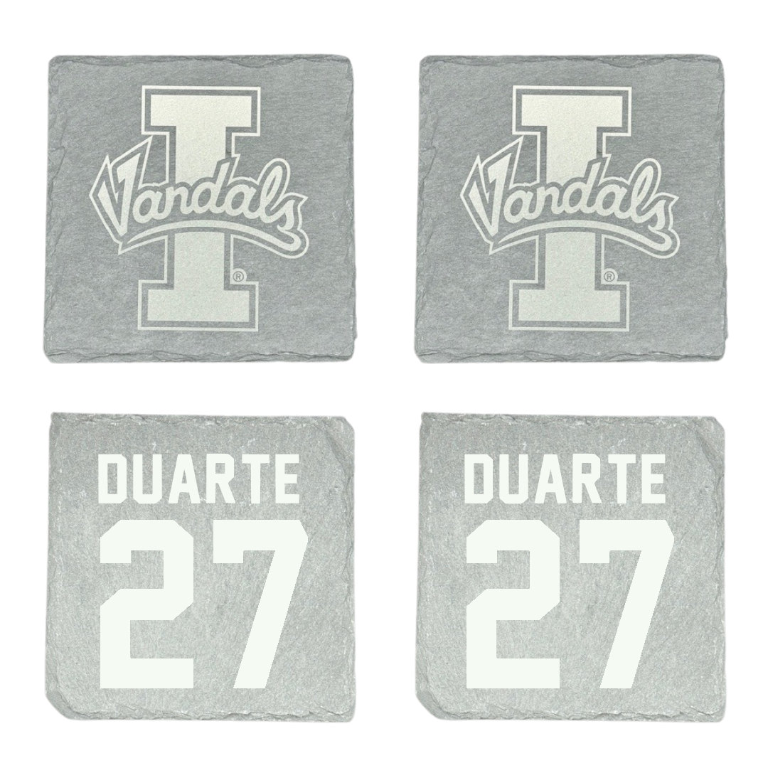 University of Idaho Soccer Stone Coaster (4 Pack)  - #27 Leslie Duarte
