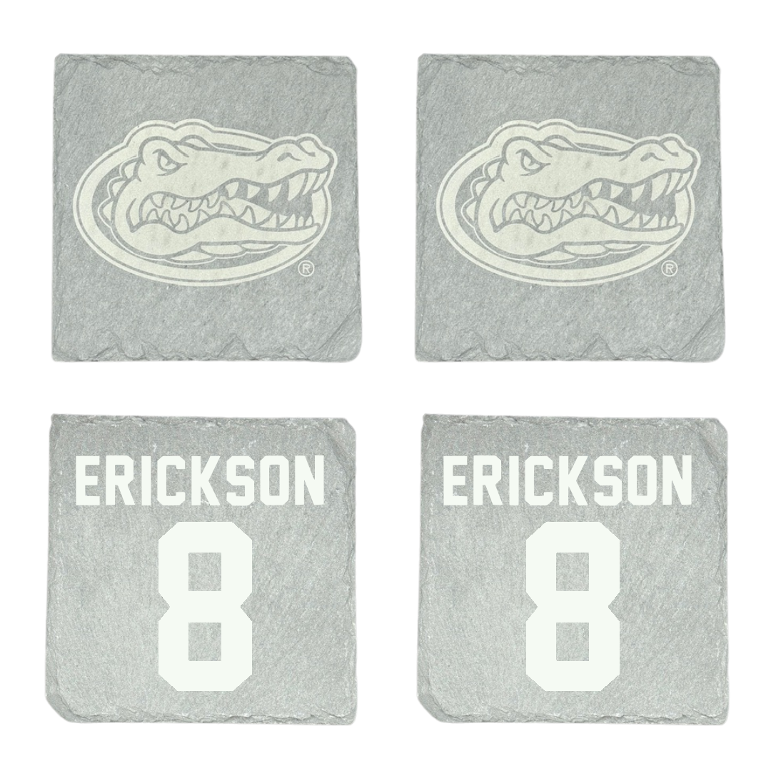 University of Florida Softball Stone Coaster (4 Pack)  - #8 Jocelyn Erickson