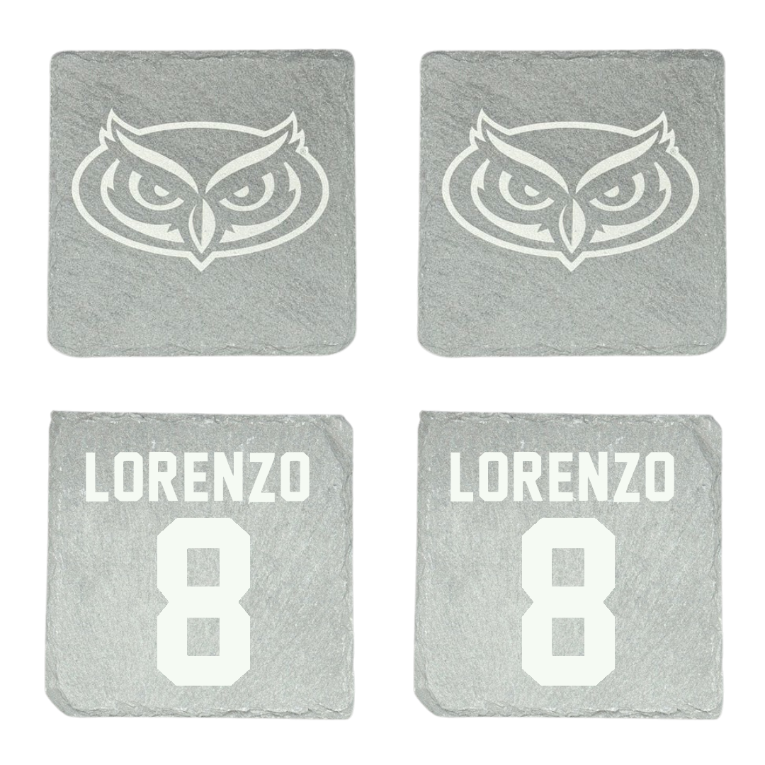 Florida Atlantic University Softball Stone Coaster (4 Pack)  - #8 Brooklyn Lorenzo