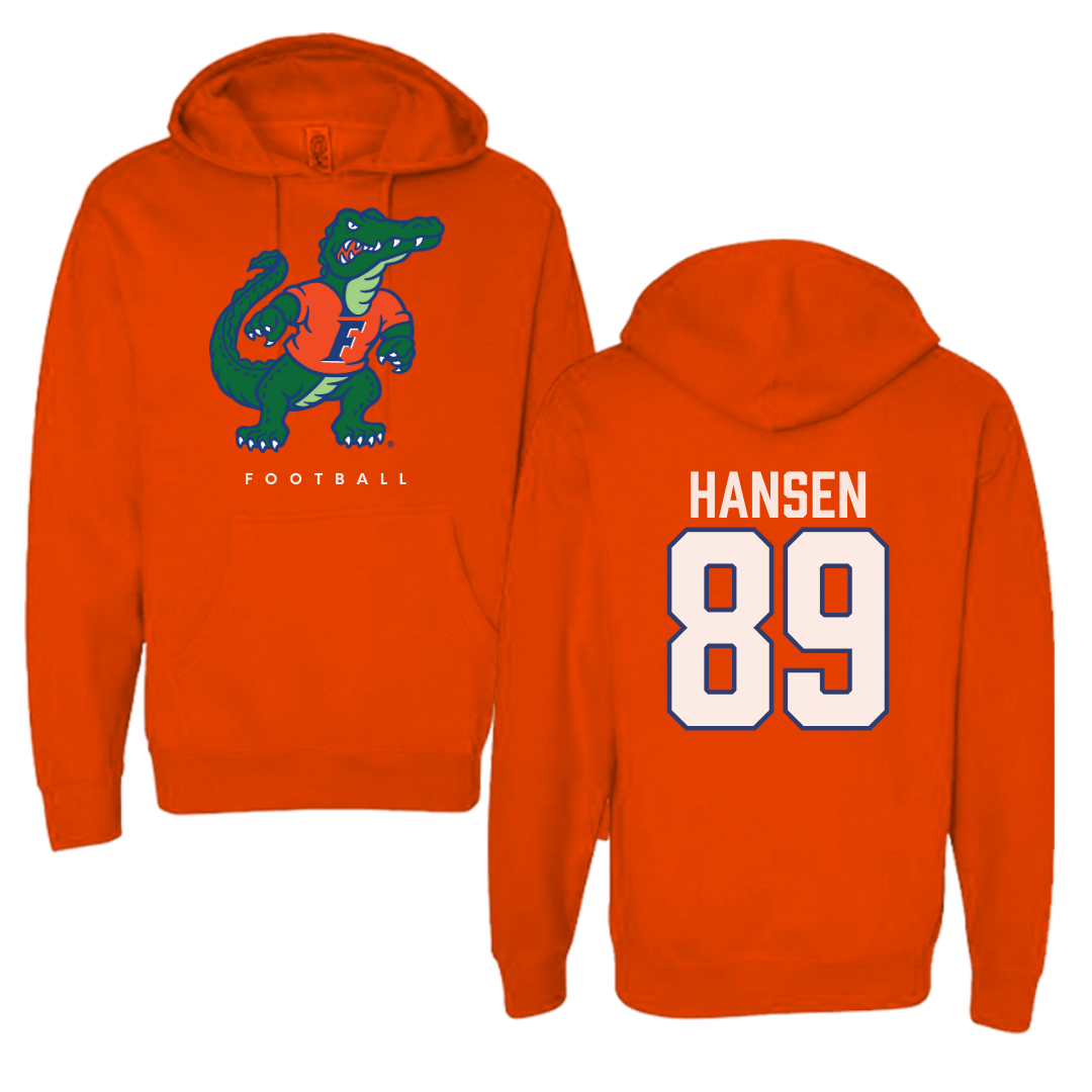 University of Florida Football Orange Hoodie - #89 Hayden Hansen