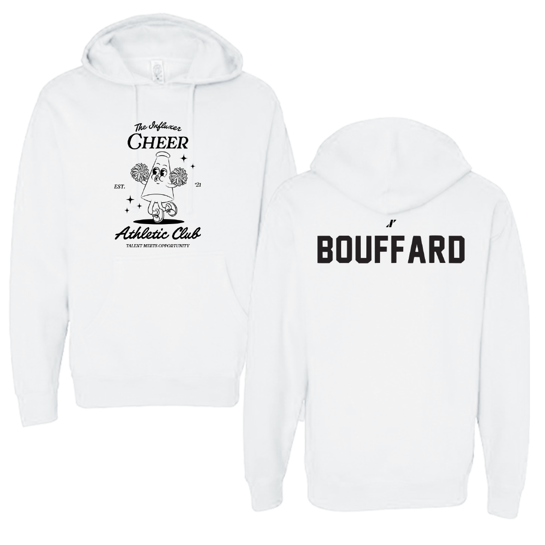 Cheer White Influxer Athletic Club Hoodie - Halle Bouffard