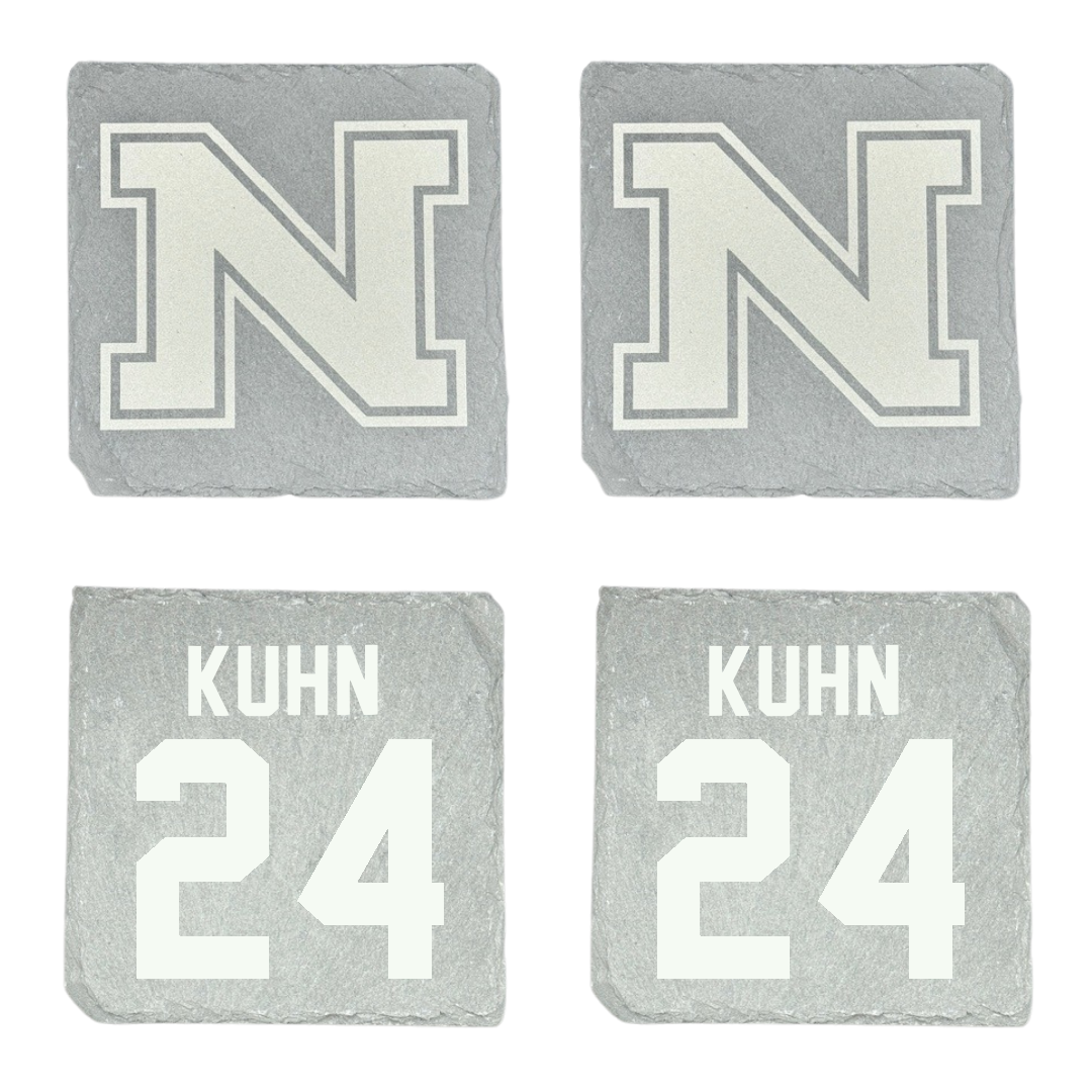 Northern Michigan University Basketball Stone Coaster (4 Pack)  - #24 Makaylee Kuhn