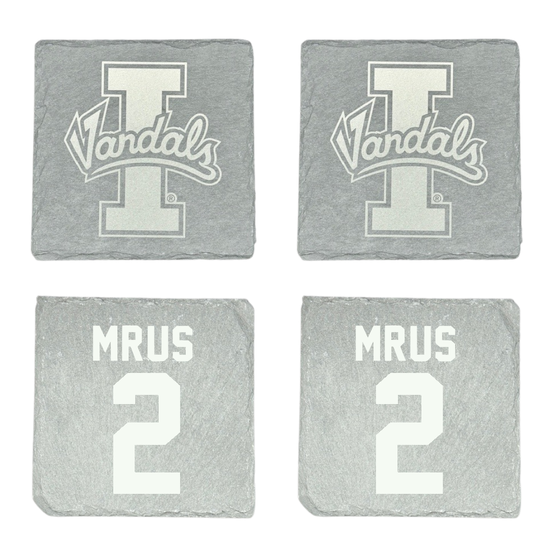 University of Idaho Basketball Stone Coaster (4 Pack)  - #2 Tyler Mrus