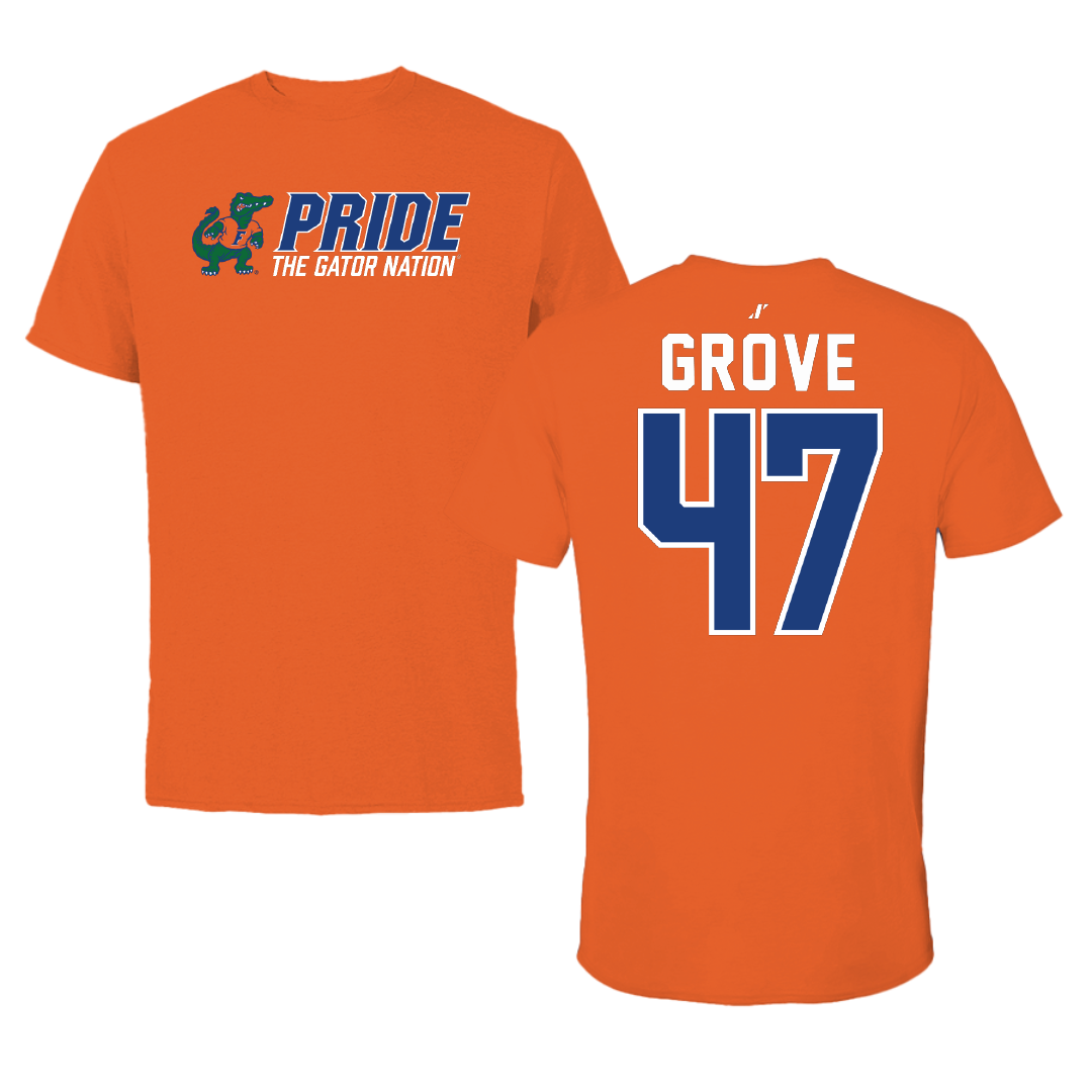 University of Florida Lacrosse Orange General Tee - #47 Sara Grove