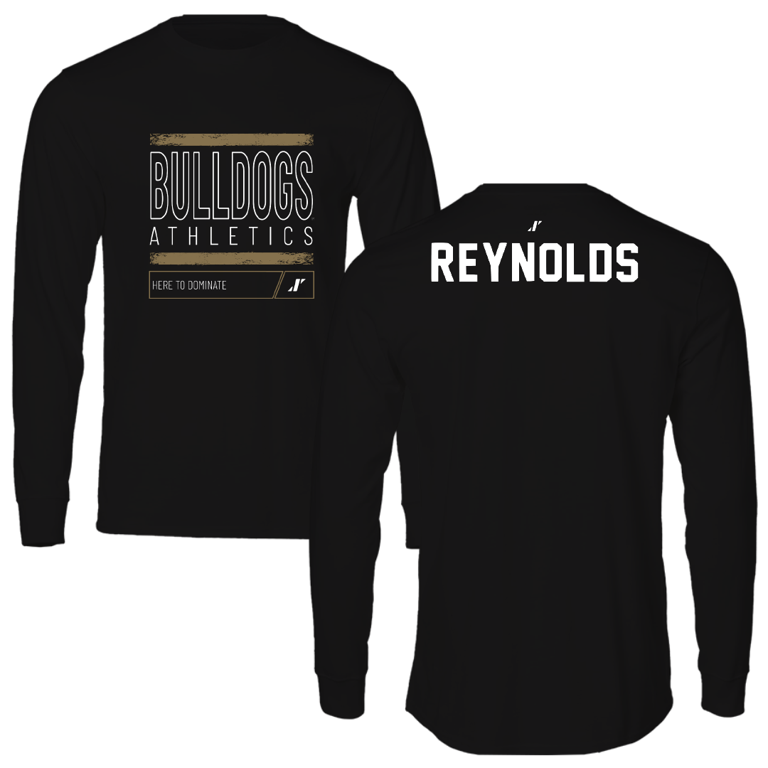 Bryant University TF and XC Black Dominate Long Sleeve - Dawson Reynolds