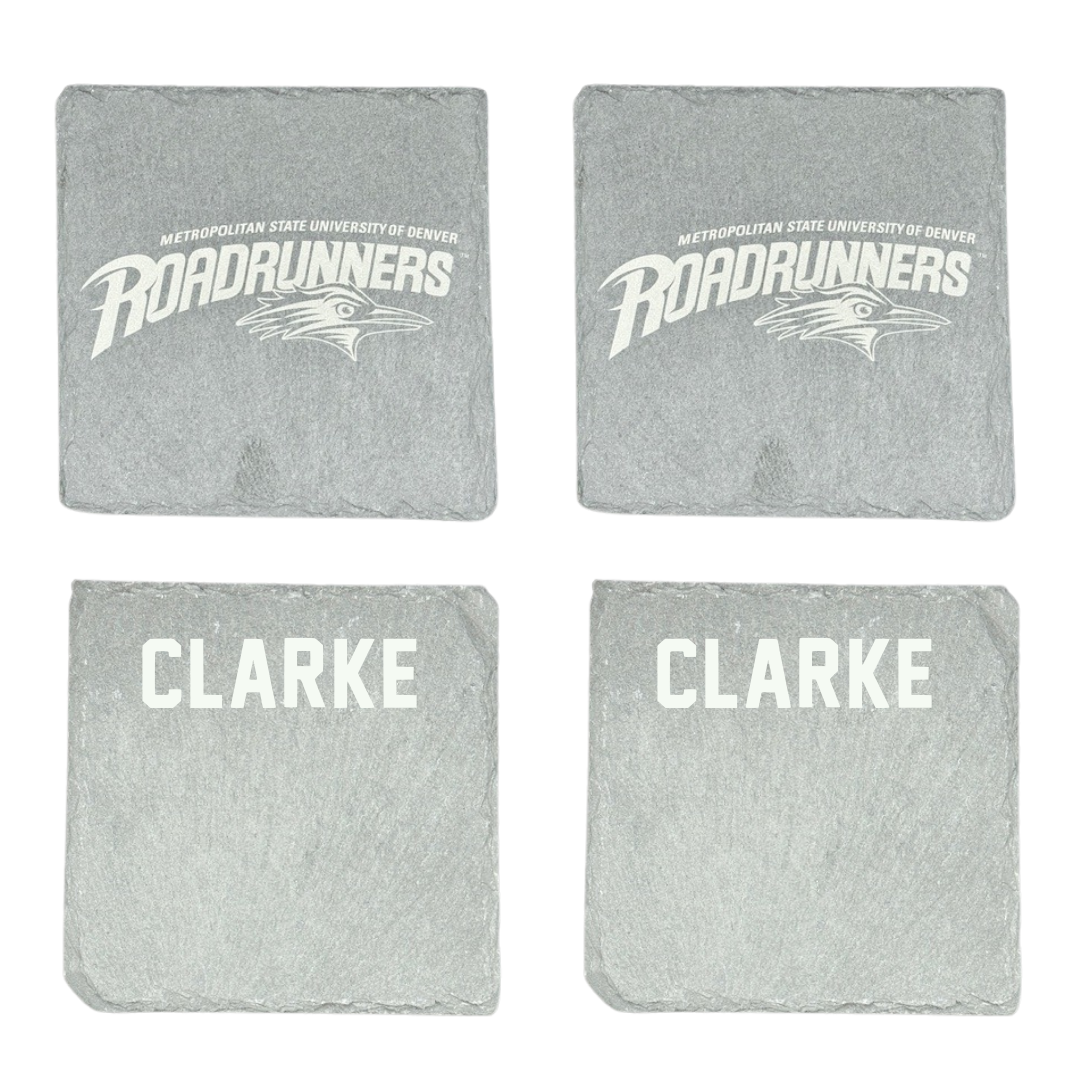 Metropolitan State University of Denver TF and XC Stone Coaster (4 Pack)  - Owen Clarke