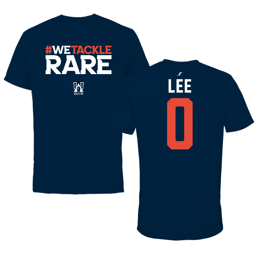 University of Illinois Soccer Navy Uplifting Athletes Tee - #0 Izzy Lee