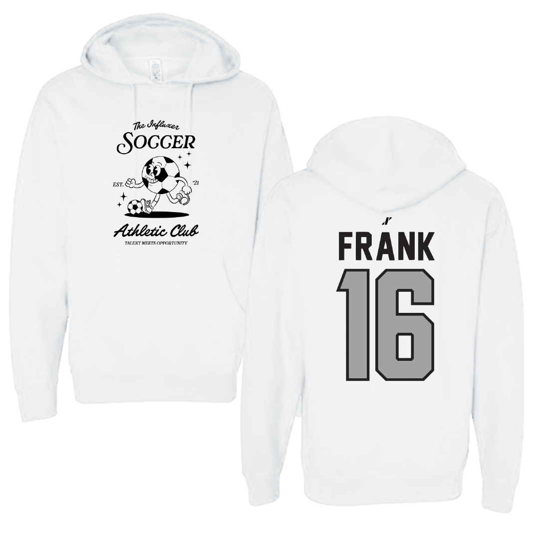 Soccer White Influxer Athletic Club Hoodie - #16 Caden Frank